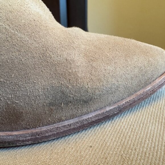Madewell The Lonnie Boot‎ In Khaki Brown Suede Size 7.5 - Picture 7 of 7